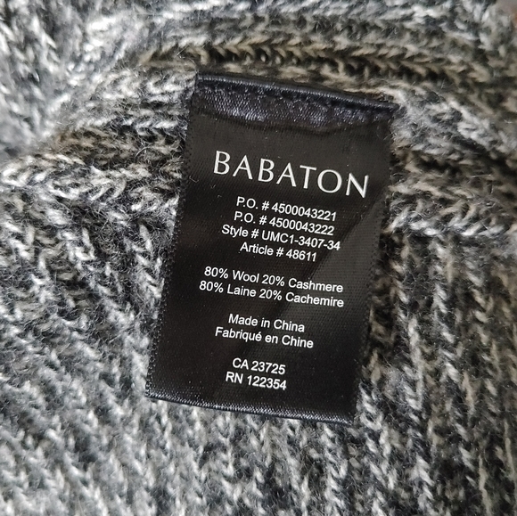Aritzia Babaton Avery Rib Knit Sweater Wool Cashmere Size X Small - Picture 14 of 14